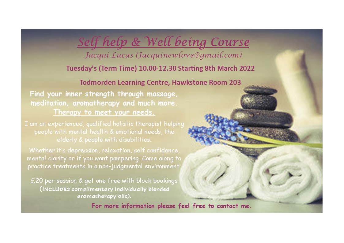 Wellbeing flyer